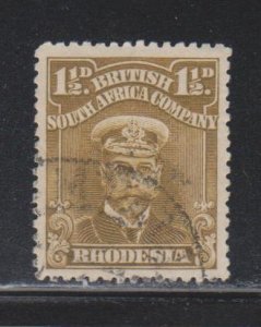 Rhodesia, 1 1/2d King George V (SC# 121) Used