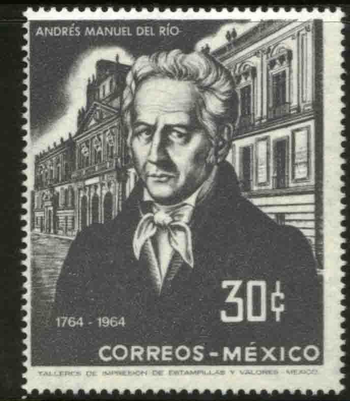 MEXICO 961 200th Anniv birth of Andres M del Rio-Mining School MINT, NH. VF.