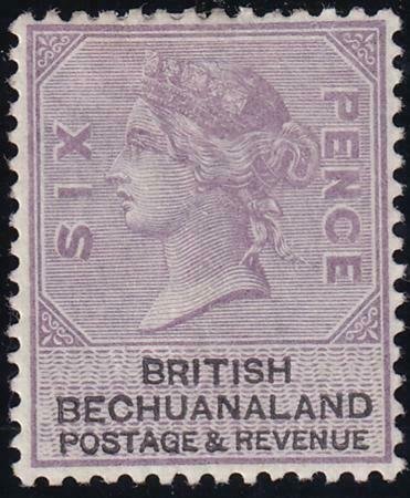 Bechuanaland 1887 SC 15 MLH