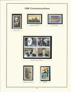 United States 1996 Commemoratives