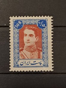 Iran/Persia Shah 1942 50 Rial Scott# 906 MH