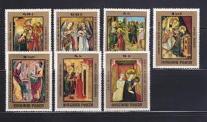 Hungary 2250-2256 Set MH Art, Paintings