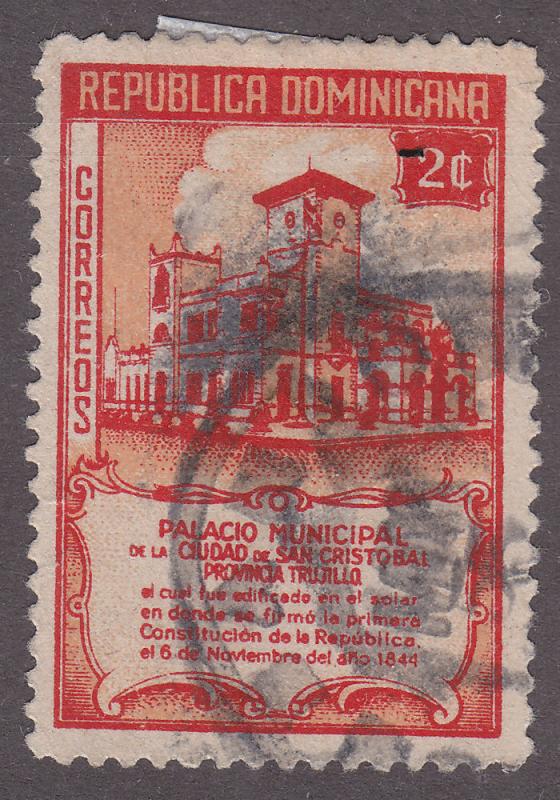 Dominican Republic 414 Municipal Building, San Cristóbal 1945