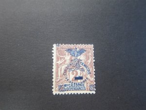 French New Caledonia 1903 Sc 81 MH