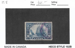 Canada: Sc # 158 Used Blue Nose (50876)