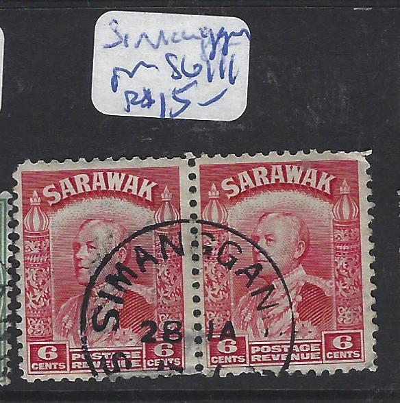 SARAWAK (P1608B)  6C PR    SIMANGGANG  SG 111     VFU