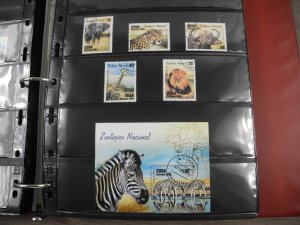 CUBA(2002-2008), Stamp Collection in stock pages(Kenmore binder)