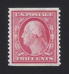 US #353 1909 Carmine Wmk 191 Perf 12 Vert Mint NG VF Scv $95