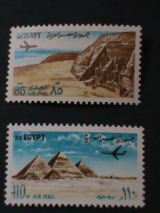 ​EGYPT- -SC#C147-8 AIRMAIL-THE BEAUTY OF EGYPT MNH VF WE SHIP TO WORLD WIDE
