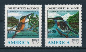 [116308] El Salvador 1995 Birds v�gel oiseaux UPAEP  MNH