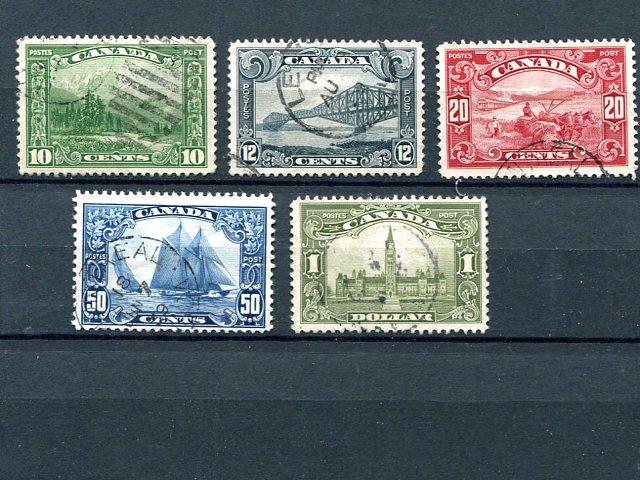 Canada #155-159 Used Vf