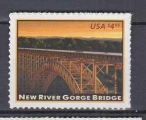 (A) USA #4511 New River Gorge Bridge MNH