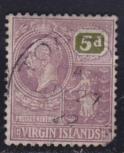 British Virgin Islands 62 Colony Seal 1922