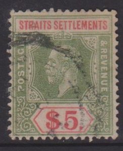 Straits Settlements Sc#167 Used