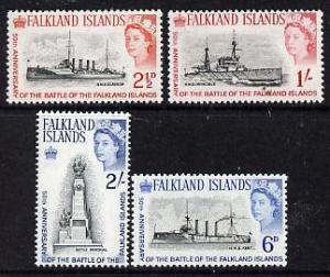 Falkland Islands 1964 50th Anniversary of Battle of the F...