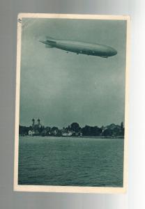 1930 Germany Graf Zeppelin postcard Cover Hamburg Funlsbuttel Flight LZ 127