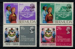 Bermuda 1969 SG224-227 Girl Guides - MNH