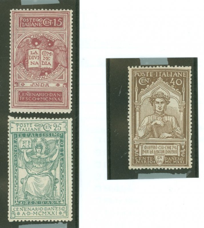 Italy #133-135  Single (Complete Set)