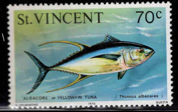 St Vincent Scott 473 MH* Albacore Tunafish 70c