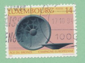 Luxembourg 1994 Scott 917 used - 14fr, Europe, bronze