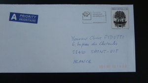 disabled people paraplegy postmark on cover Switzerland 2007