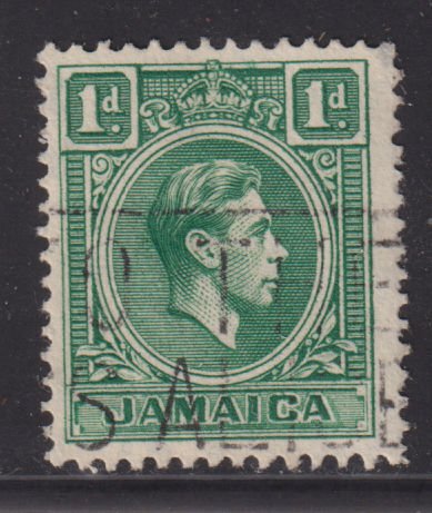 Jamaica 149 King George VI 1d 1951