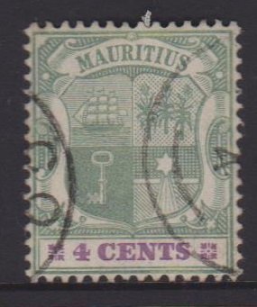 Mauritius Sc#99 Used