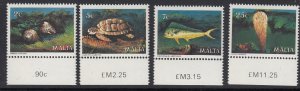 Malta 563-6 Marine Life mnh