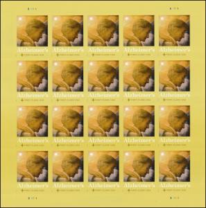 US B6 Alzheimer's First Class Semipostal First Class sheet (20 stamps) MNH 2017