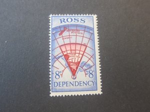 New Zealand 1957 Sc L3 Antarctica MNH
