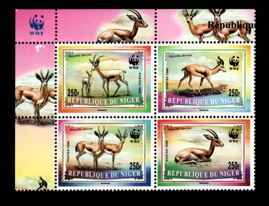 Niger # 983-986 Mint WWF!