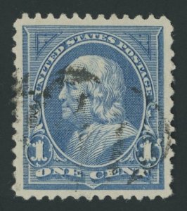 USA 247 - 1 cent Unwatermarked Bureau - XF Used