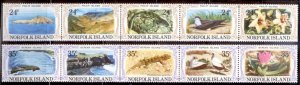 Norfolk Island 1982 SC# 288-9a-e MNH-OG E34