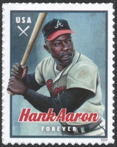 SC#5908 (Forever) Hank Aaron Single (2024) SA