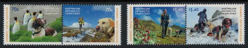 2015 Australian Antarctic Territory The Dogs that Saved Macquarie Island (4) MNH