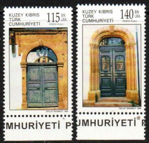 Turkish Republic of Northern Cyprus Sc #456-457 MNH