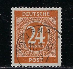 Germany AM Post Scott # 544, used