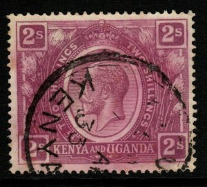 KENYA, UGANDA & TANGANYIKA SG88 1922 2/= DULL PURPLE USED