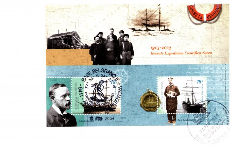 Argentina, Worldwide First Day Cover, Polar