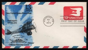 #UC47 13c Bird in Flight, Fleetwood FDC **ANY 5=FREE SHIPPING**