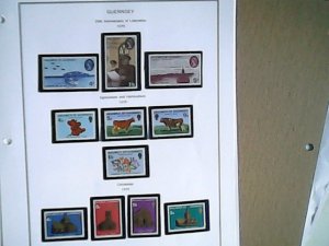 1970  Guernsey  MNH  full page auction