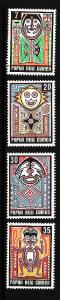 Papua New Guinea-Sc#474-7-unused NH set-1977-Myths of the El