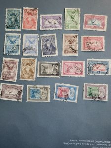 Stamps Argentina Scott #C1-19 used