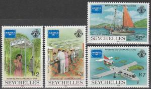 Seychelles #597-600   MNH   CV $9.65 (A1928)
