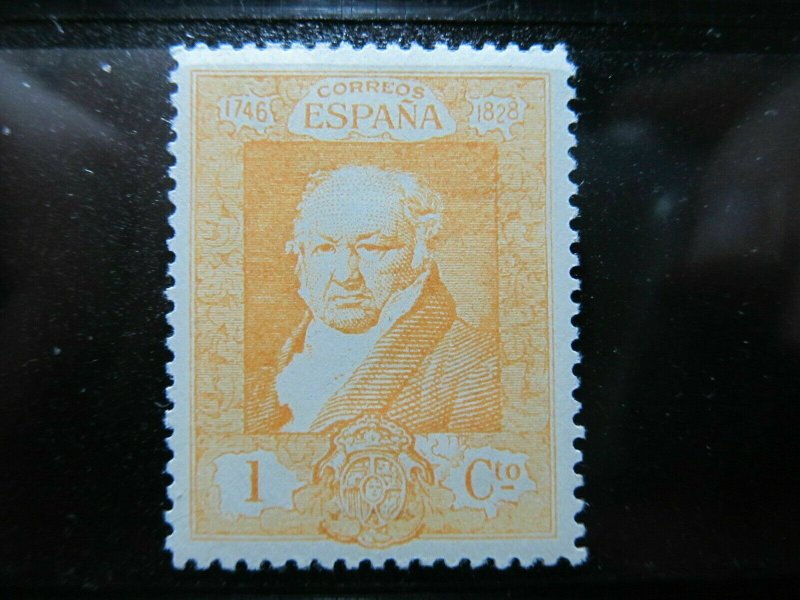 Spain Spain España Spain 1930 Goya 1c fine MH* stamp A4P13F416-