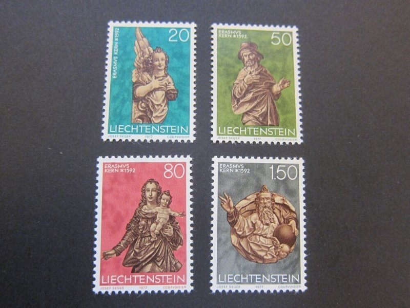 Liechtenstein 1977 Sc 632-35 set MNH
