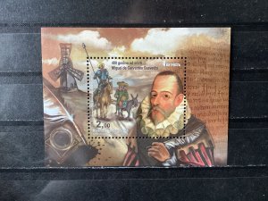 Bosnia / Bosnië - Postfris/MNH - Sheet Miguel de Cervantes 2017