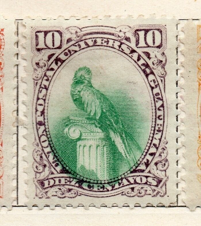 Guatemala 1881 Early Issue Fine Mint Hinged 10c. NW-216991