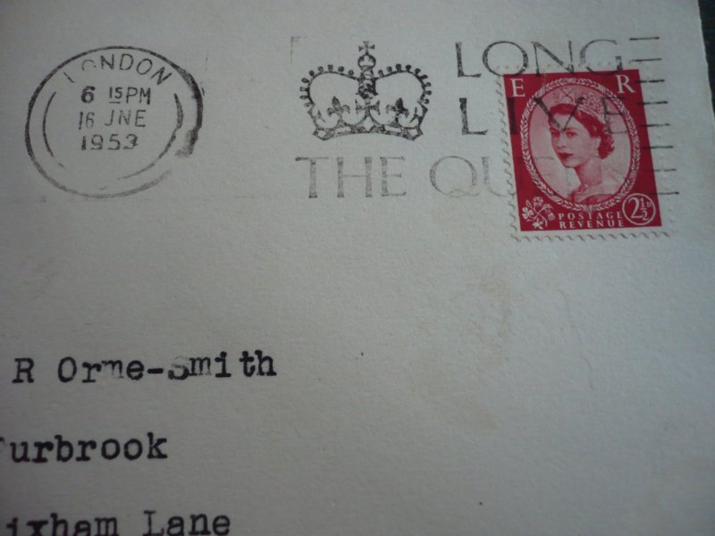 Postal History - Great Britain - Scott# 296 & 313 - Fine Special Cancels