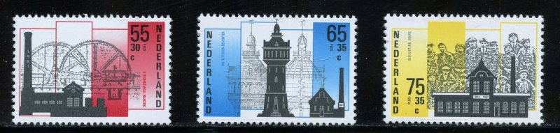 Netherlands B626-28 MNH,  Traditional Industries Set from 1987.